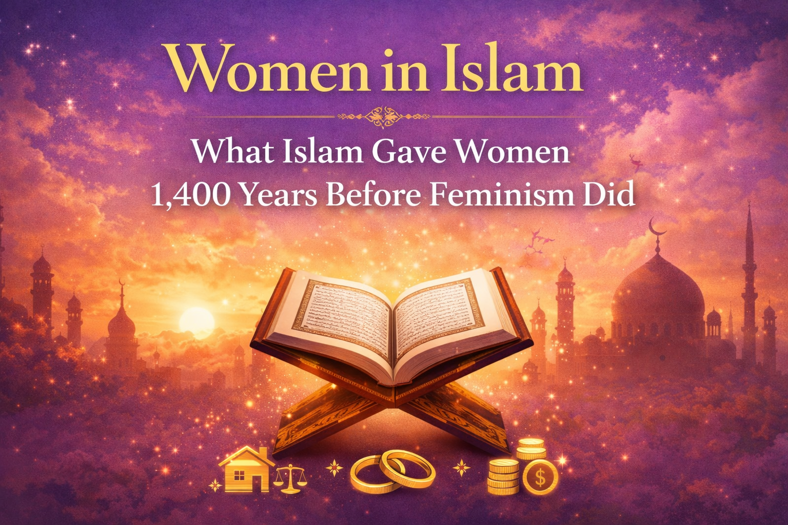 Women in Islam: What Islam Gave Women 1,400 Years Before Feminism Did